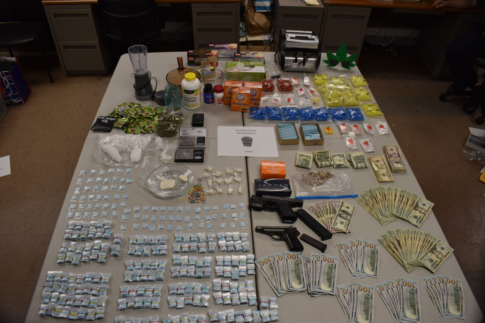 Contraband from Tyrone Gilbert Arrest