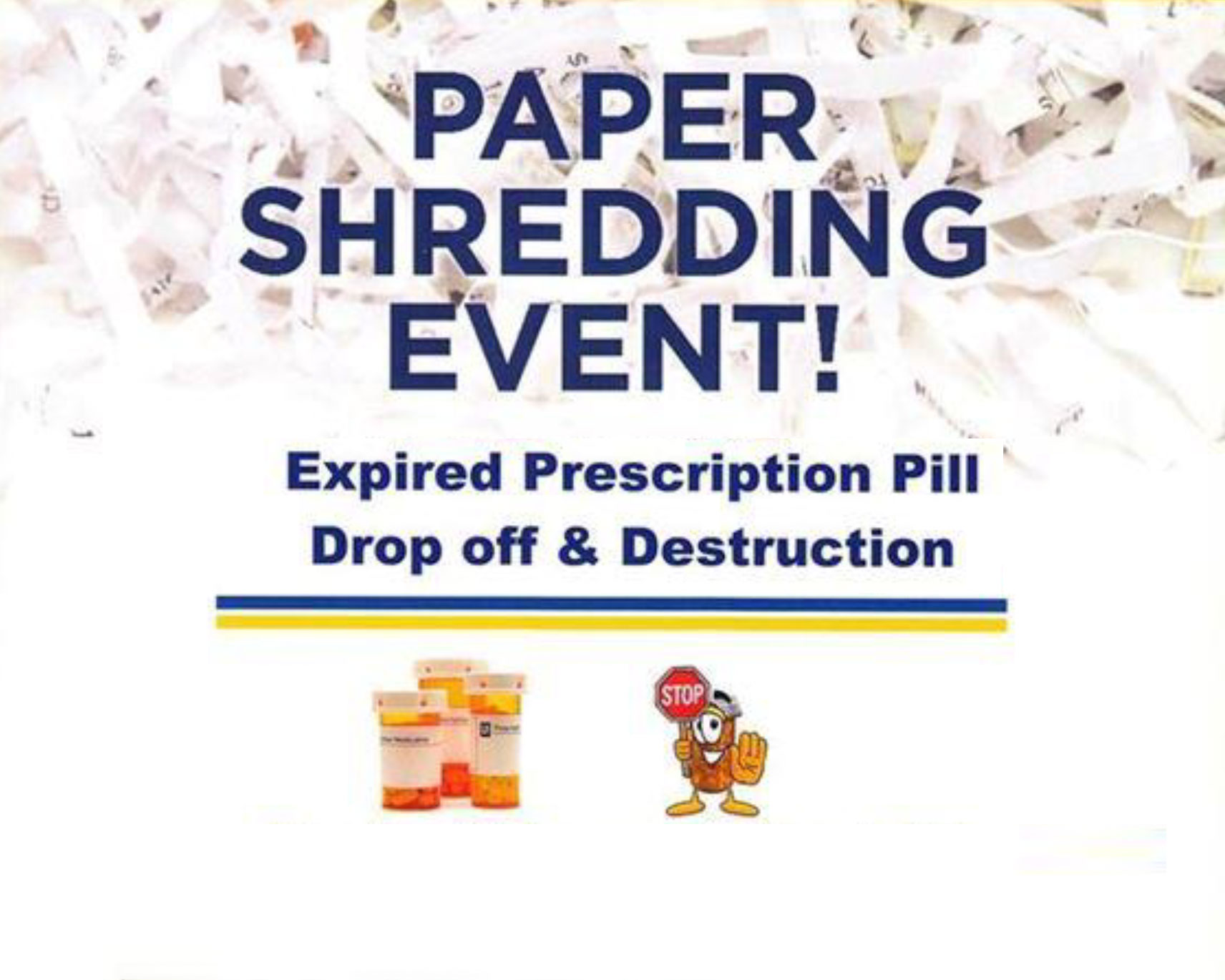 Shredding and Drug Take-Back Event